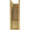 Ekena Millwork 8"W x 16"D x 24"H Classic Ridgewood Rough Cedar Woodgrain TimberThane Corbel, Primed Tan CORUR08X16X24RIDRCPR - alternate 5
